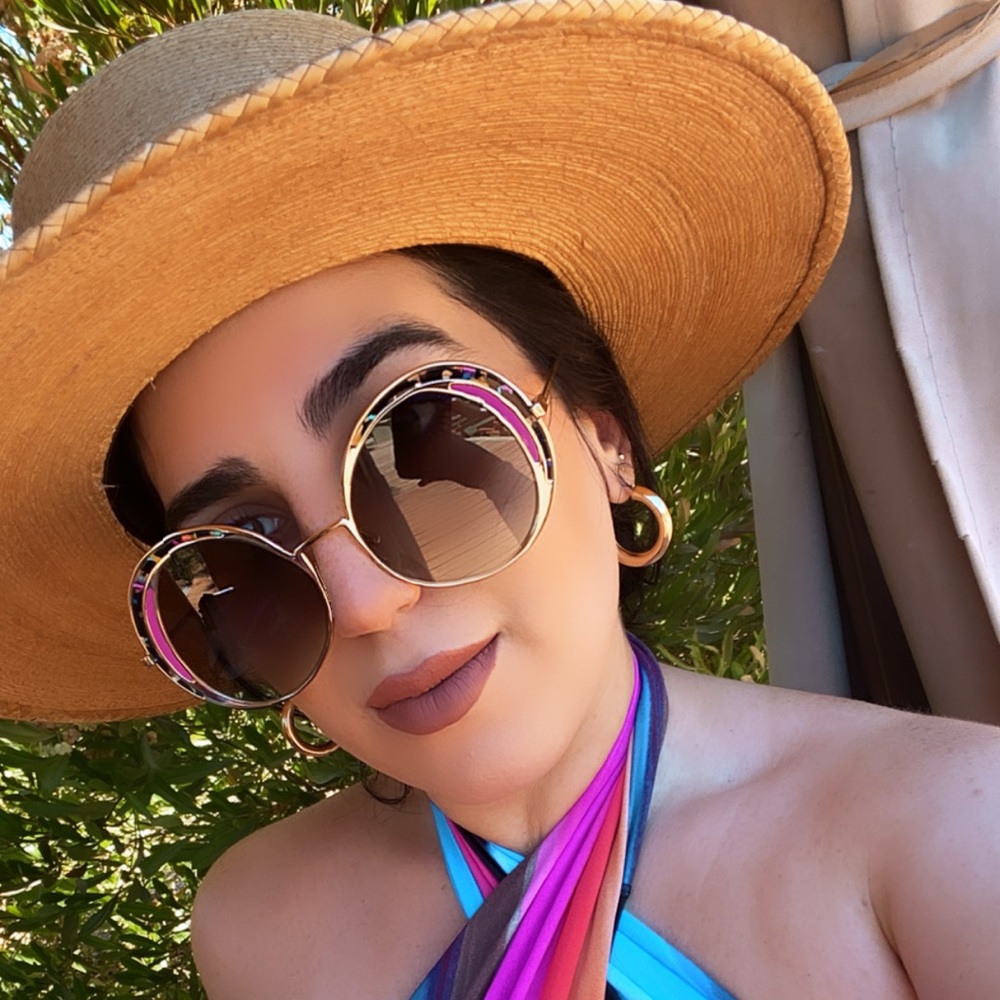Marc Jacobs round sunglasses